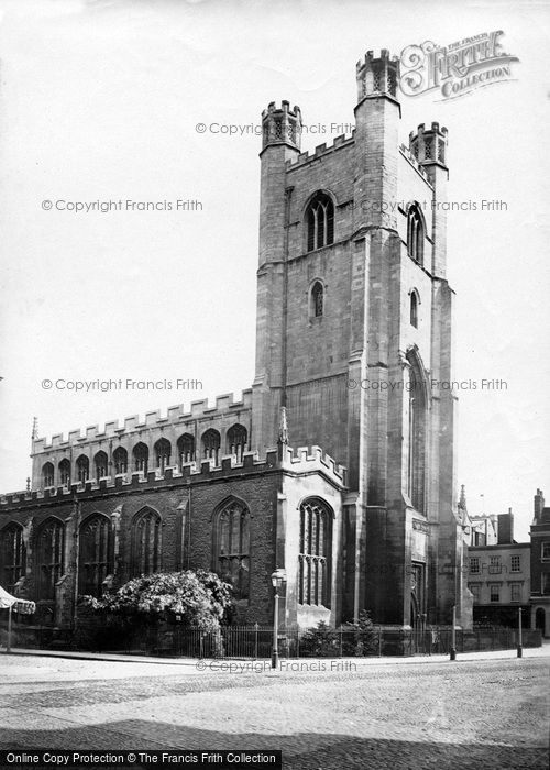 Photo of Cambridge, St Mary's Church c.1870