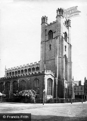 St Mary's Church c.1870, Cambridge