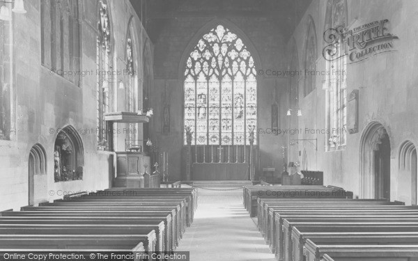 Photo of Cambridge, St Mary The Less Church Interior 1938