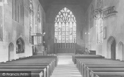 St Mary The Less Church Interior 1938, Cambridge