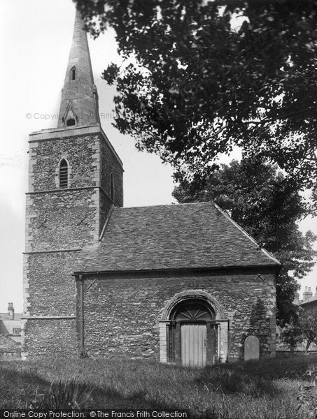 Photo of Cambridge, St Peter's Church 1938