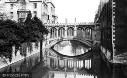 The Bridge Of Sighs 1890, Cambridge