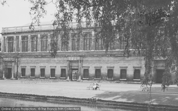 Photo of Cambridge, The Cam And Trinity College c.1955