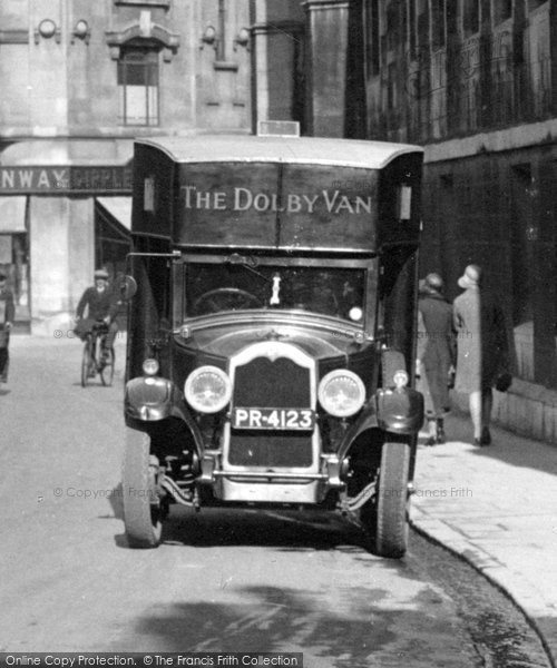 Photo of Cambridge, The Dolby Van, St Andrew's Street 1931