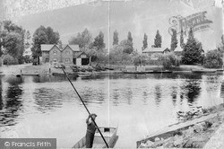 The Ferry And D Hackett's Boatyard c.1900, Cambridge