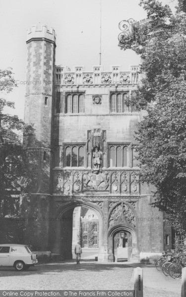 Photo of Cambridge, The Gateway, Trinity College c.1965