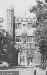 The Gateway, Trinity College c.1965, Cambridge