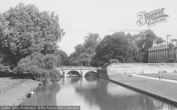 Photo of Cambridge, The River c.1955