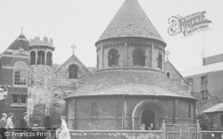 The Round Church c.1955, Cambridge