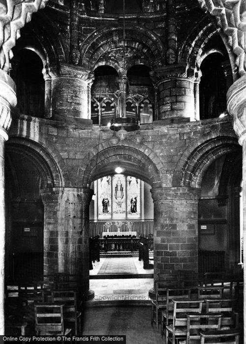 Photo of Cambridge, The Round Church Interior c.1930