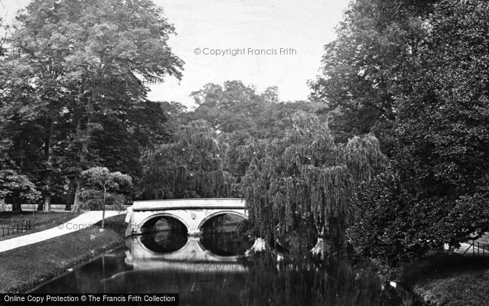 Photo of Cambridge, Trinity College Bridge c.1873