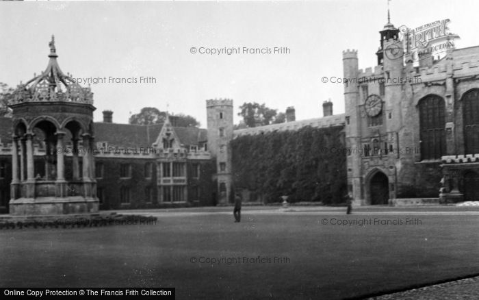 Photo of Cambridge, Trinity College c.1954