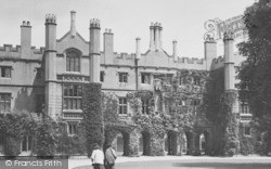 Trinity College c.1955, Cambridge