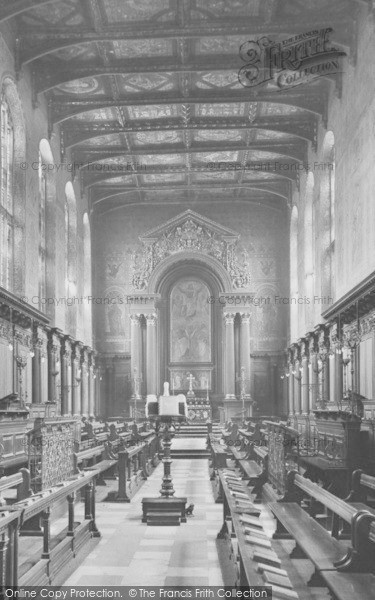 Photo of Cambridge, Trinity College, Chapel 1909