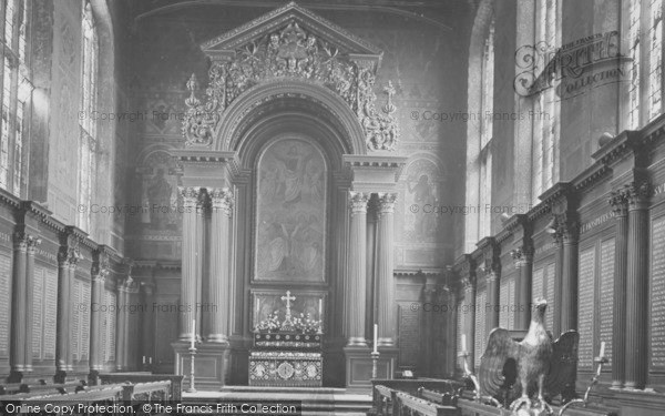 Photo of Cambridge, Trinity College Chapel 1923