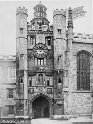 Trinity College, Clock Tower c.1873, Cambridge