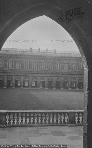 Photo of Cambridge, Trinity College Cloisters And Library 1931