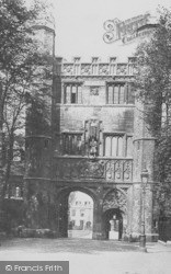 Trinity College, Great Gate 1890, Cambridge