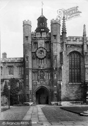 Trinity College, King Edward's Gate 1908, Cambridge