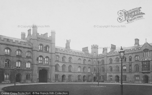 Photo of Cambridge, Trinity College, King's Court 1890