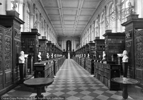 Photo of Cambridge, Trinity College Library 1890
