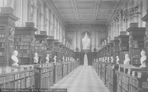 Photo of Cambridge, Trinity College, Library 1909