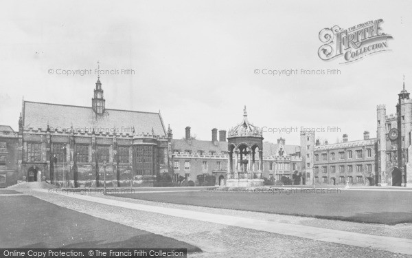 Photo of Cambridge, Trinity College, Masters Lodge And Dining Hall 1890