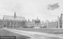 Trinity College, Masters Lodge And Dining Hall 1890, Cambridge