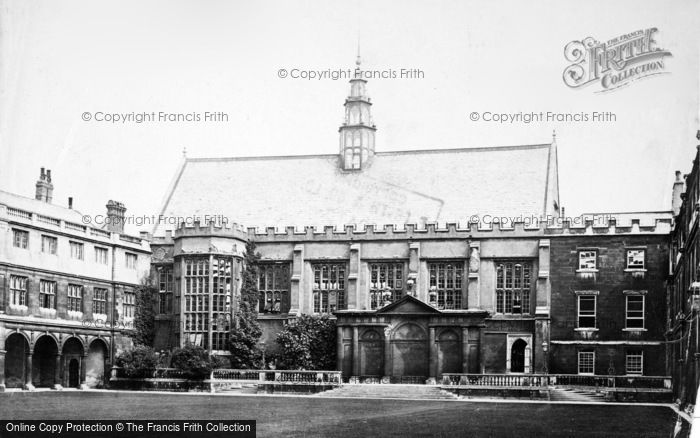 Photo of Cambridge, Trinity College, Neville's Court c.1870