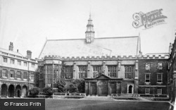 Trinity College, Neville's Court c.1870, Cambridge