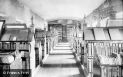 Trinity Hall, The Library 1909, Cambridge