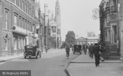 Trumpington Street 1933, Cambridge