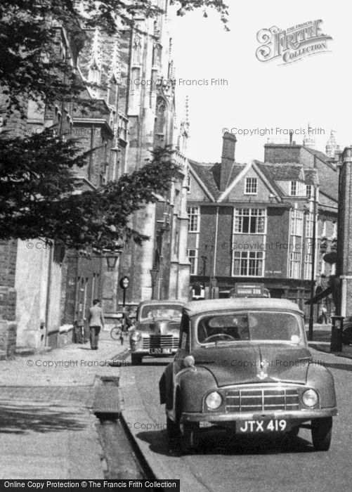 Photo of Cambridge, Trumpington Street c.1955