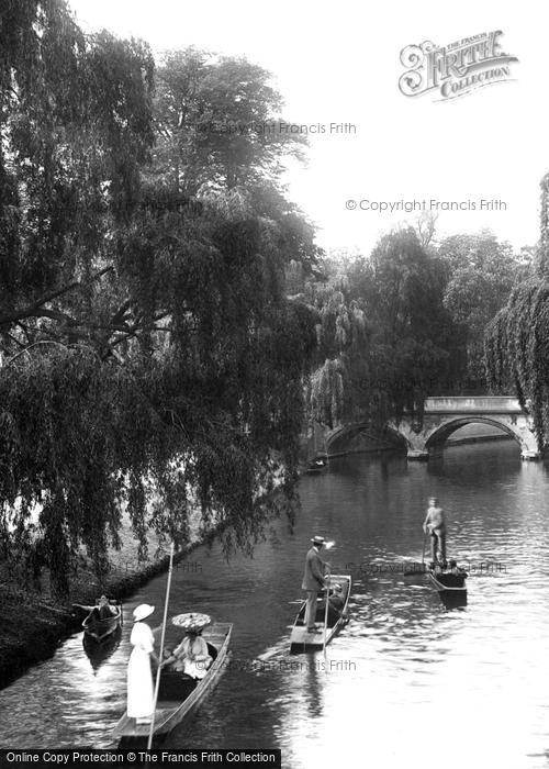 Photo of Cambridge, View On The Cam 1914