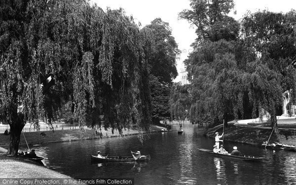 Photo of Cambridge, View On The Cam 1914