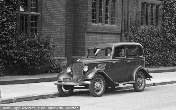 Photo of Cambridge, Vintage Car 1938