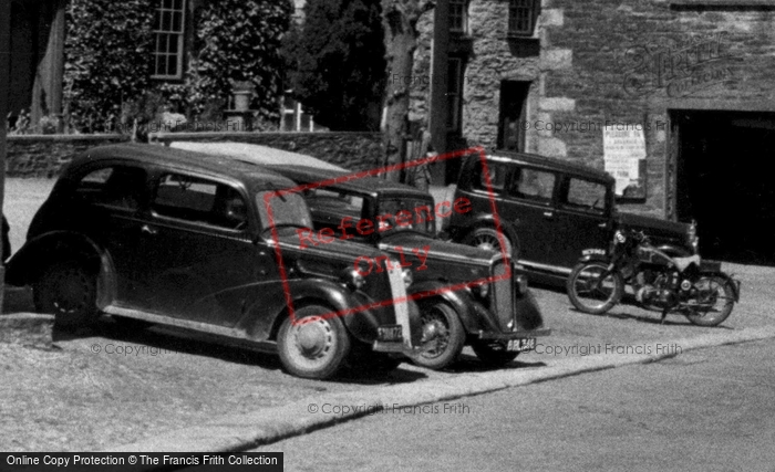 Photo of Camelford, Cars In Fore Street c.1950