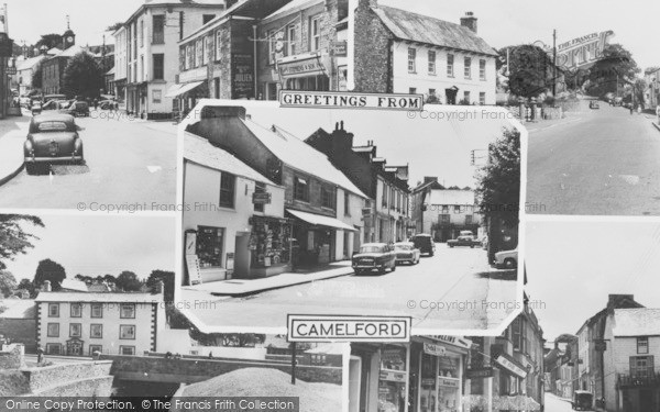 Photo of Camelford, Composite c.1960