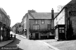 Fore Street c.1933, Camelford
