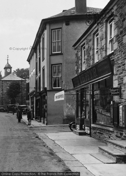 Photo of Camelford, Fore Street, Tobacconist 1935