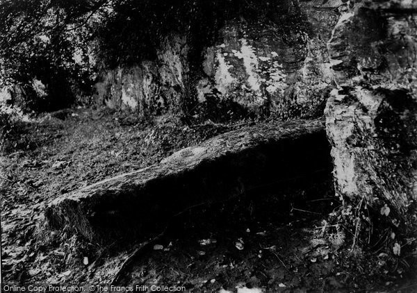 Photo of Camelford, King Arthur's Grave c.1872