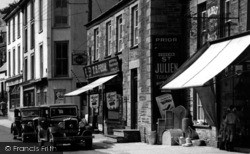 Shops In The Market Place 1952, Camelford