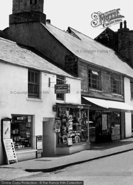 Photo of Camelford, Shops In The Market Place 1960