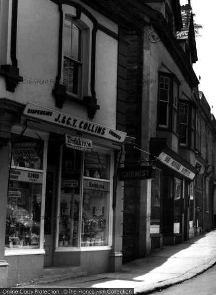Photo of Camelford, The Chemist's Shop 1960