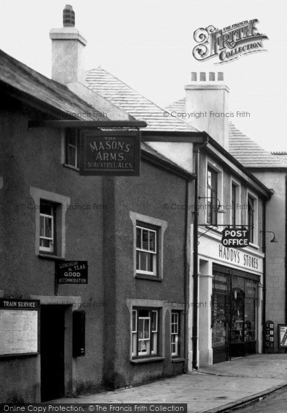 Photo of Camelford, The Mason's Arms And Post Office 1935