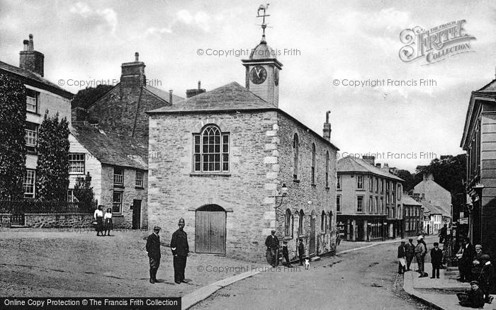 Photo of Camelford, Town Hall 1906