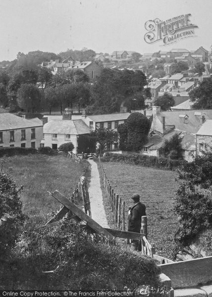 Photo of Camelford, View From Stile 1906