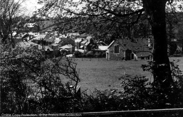 Photo of Camelford, View From Sunnyside Private Hotel c.1950