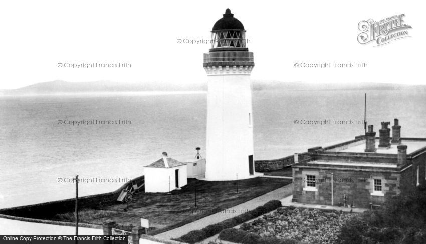 Campbeltown, the Lighthouse, Davaar Island c1955