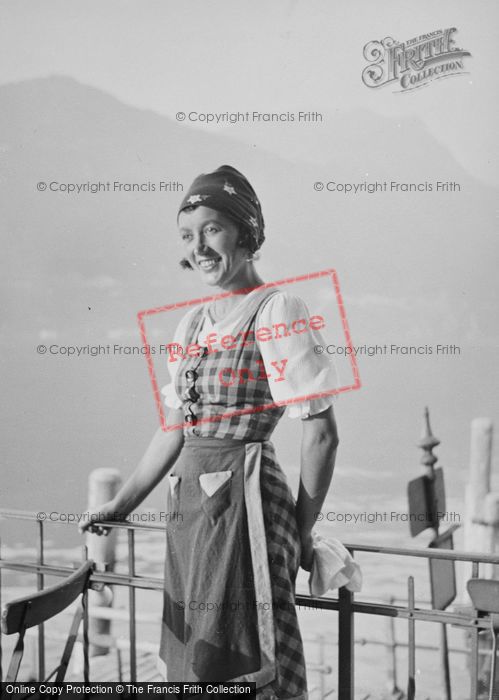 Photo of Campione D'italia, A Girl c.1935